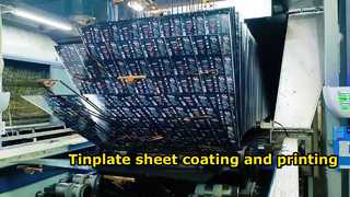 Fogli di latta per imballaggio di tè premium