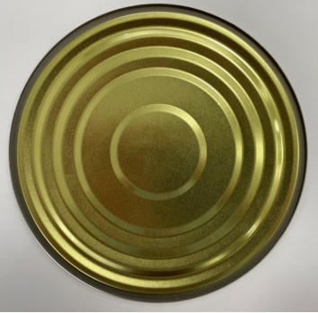 ID153mm 603 Latta metallica con coperchio in latta con coperchio per tubo di carta Latta SPTE TFS