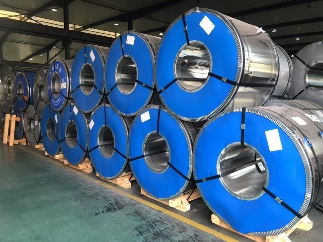 2.8-5.6 g/m2 Opzioni di rivestimento in stagno per bobine/fogli di piastre di stagno elettrolitiche ETP TFS