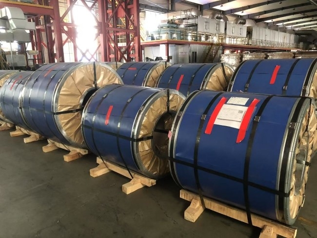 Coili/fogli in acciaio senza stagno di grado MR con annealing BA e CA per imballaggi alimentari TFS