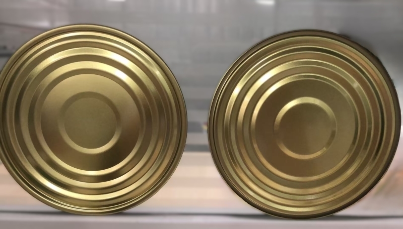 Placca di stagno elettrolitico (ETP) di diametro di 153 mm di qualità superiore, coperchi di lattina per imballaggi alimentari - a prova di ruggine e personalizzabili