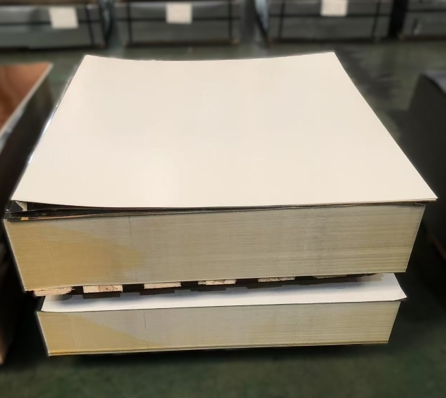 Fogli di stagno elettrolitico stampato bianco di alta qualità SPTE per imballaggi di alimenti e bevande