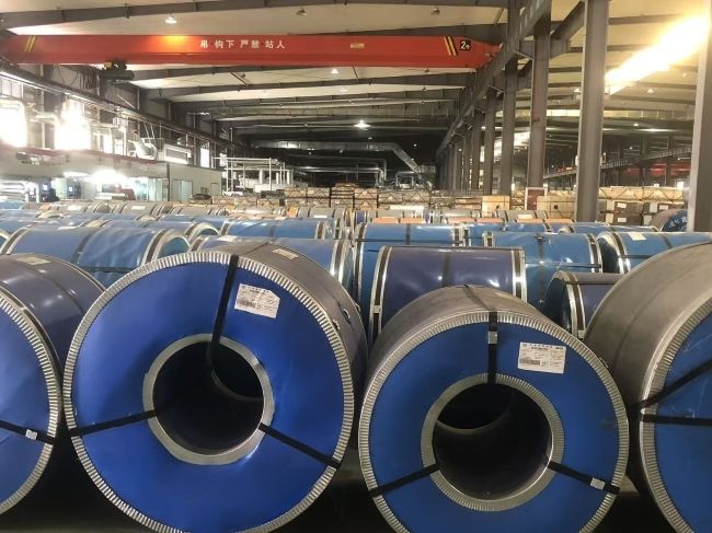 PREMIUM DR8 TH435 Piastra di stagno elettrolitico per imballaggi di latte in polvere - 865 mm di larghezza per bobine alimentari