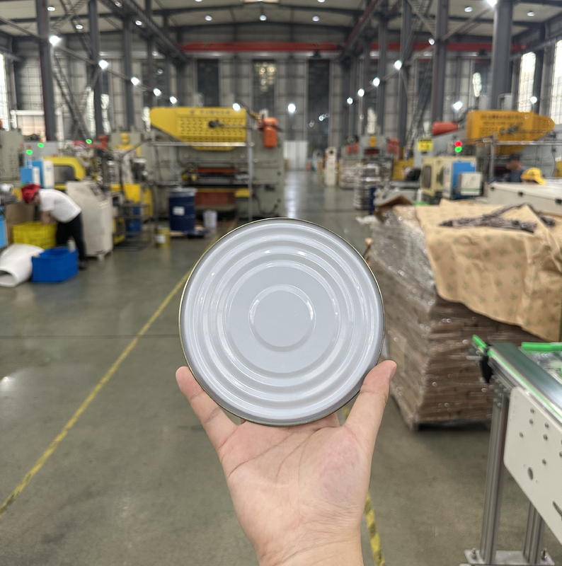 Tecnologia di sigillamento anti-corrosione a carico pesante: modello 603D 153mm Ends di lattina alimentare industriale