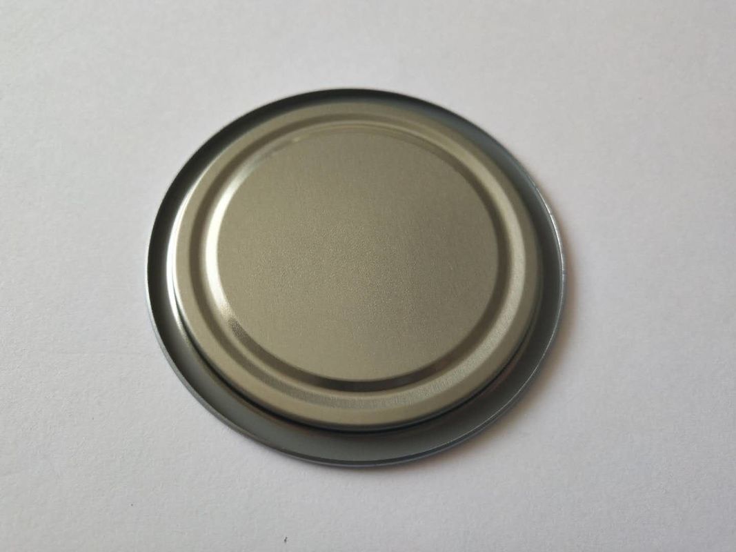 Barattolo di latta elettrolitico per imballaggio alimentare 52mm, 73mm, 83mm, 153mm Coperchi Coperchio in latta con coperchio in latta