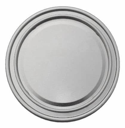 L'alimento Chrome della bevanda di DR8 SPCC placca il fondo della latta della copertura 200# della latta di Tin Can Lids