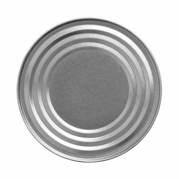 Barattolo di latta elettrolitico per imballaggio alimentare 52mm, 73mm, 83mm, 153mm Coperchi Coperchio in latta con coperchio in latta