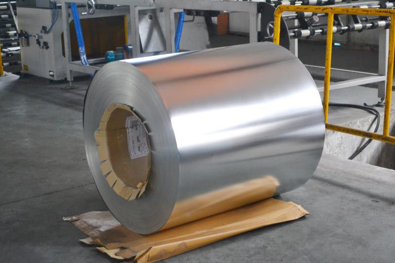 Resistente agli'acidi di superficie luminoso 842mm di resistenza alla ruggine di SIG. Material Electrolytic Tin Plate Sheet 876mm per le latte di bevanda
